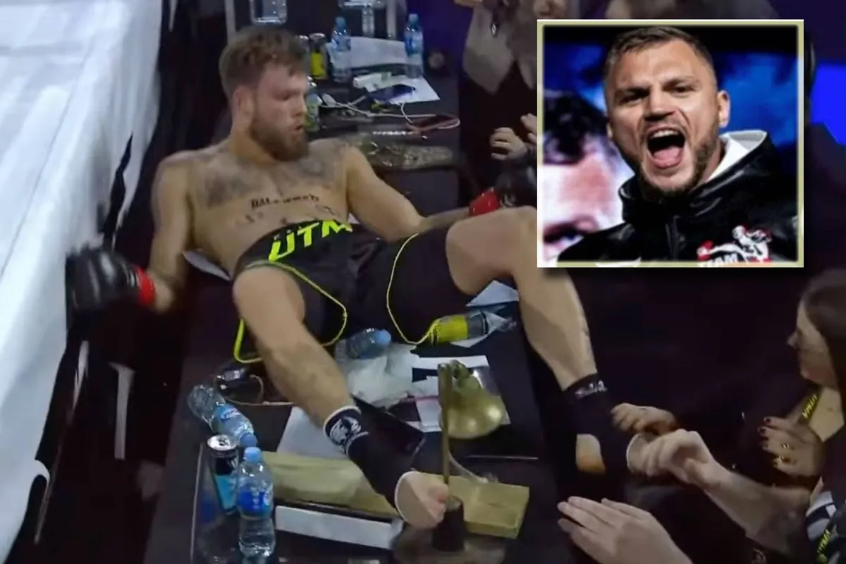 Glory-ster Maslobojev lacht uitdager weg: 'Leer eerst maar eens landen'