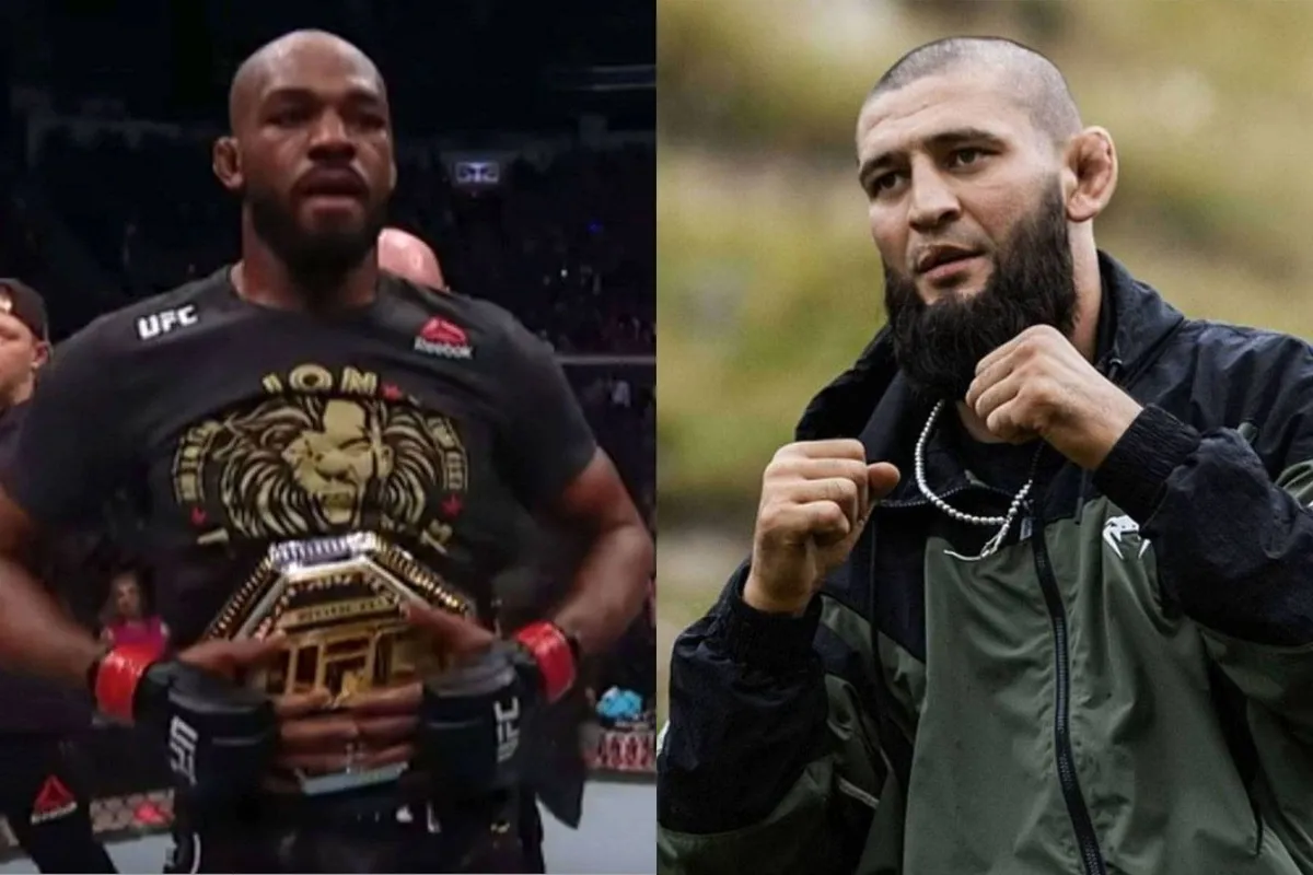 VIDEO: UFC-ster Jon Jones door Khamzat Chimaev aangepakt op straat en vlucht weg