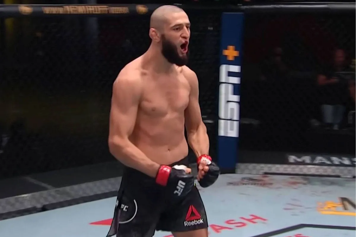 Weg droomgevecht! UFC-ster Khamzat Chimaev lange tijd uitgeschakeld