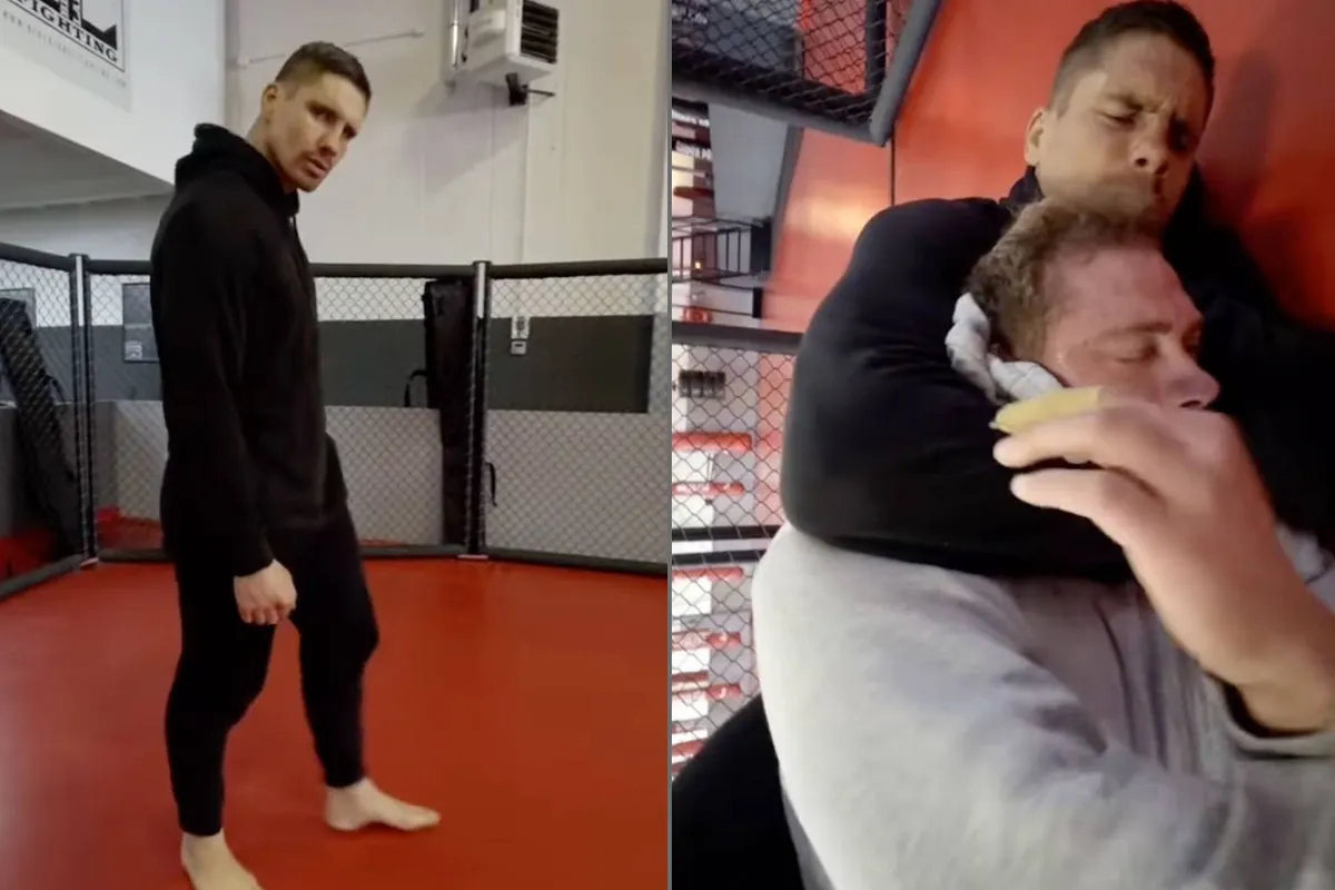 Rico Verhoeven laat zien hoe hij iemand bewusteloos wurgt – in seconden!