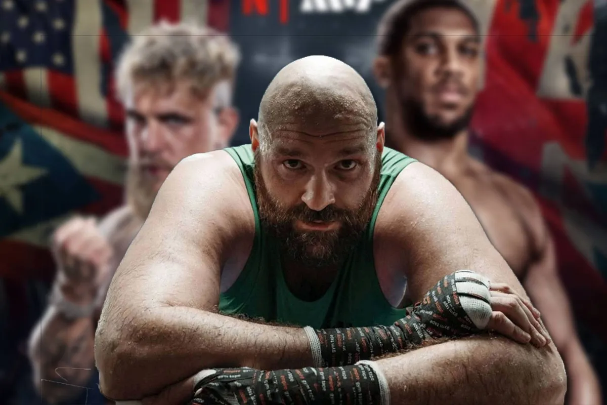 'Knock-out met z'n pik' Tyson Fury zet miljoen in op Jake Paul vs Joshua