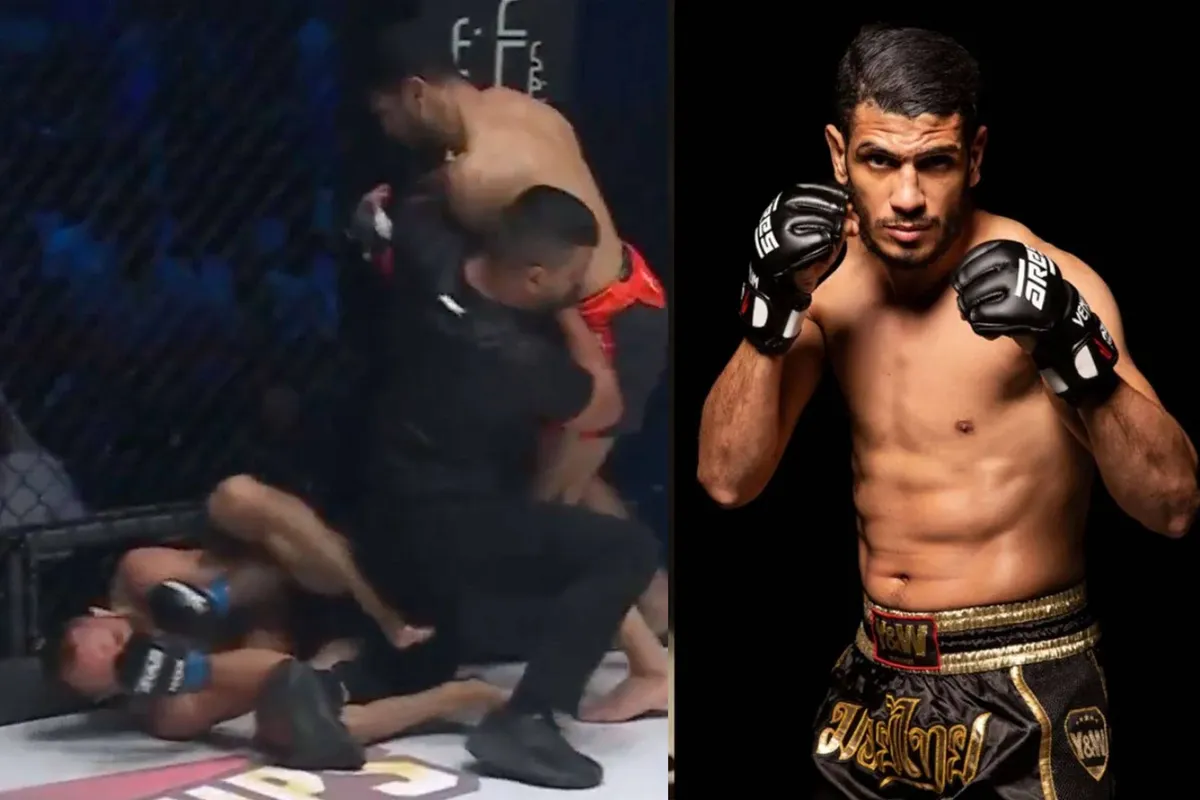 Marokkaanse vechtmachine beukt door na knock-out winst - was dit teveel?