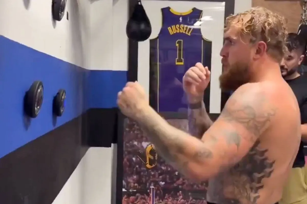 Inkijkje! Zo bereidt Jake Paul zich afbeulend voor op Anthony Joshua | video