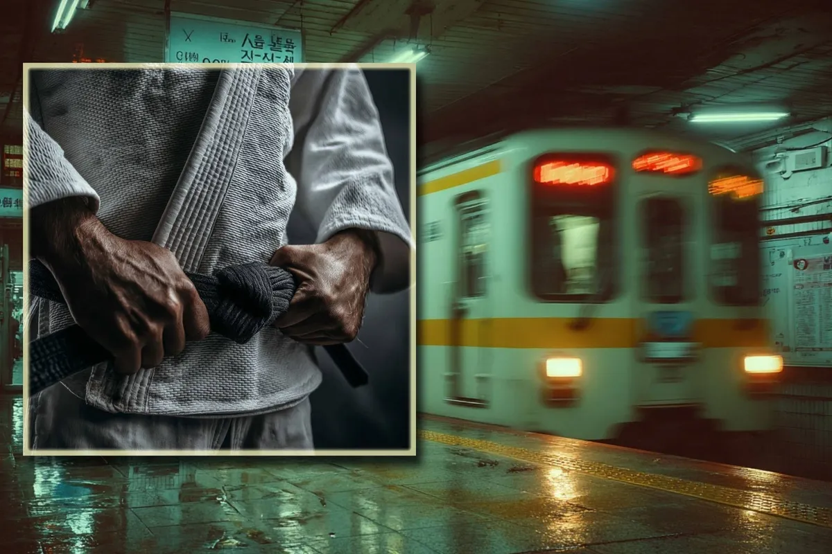 Paniek in metro: Jiu-Jitsu expert stopt aanval op meisje (14) - politie vol lof