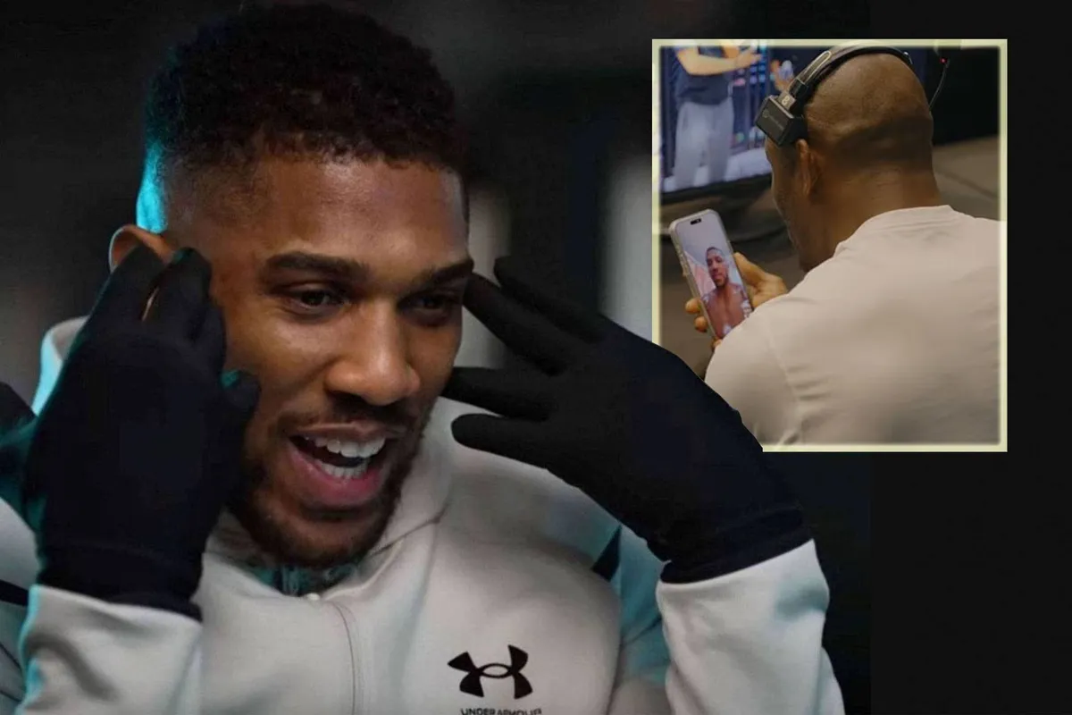 ‘Het leven is kort, man’: Anthony Joshua belt UFC-ster Usman – emotioneel over dood vrienden