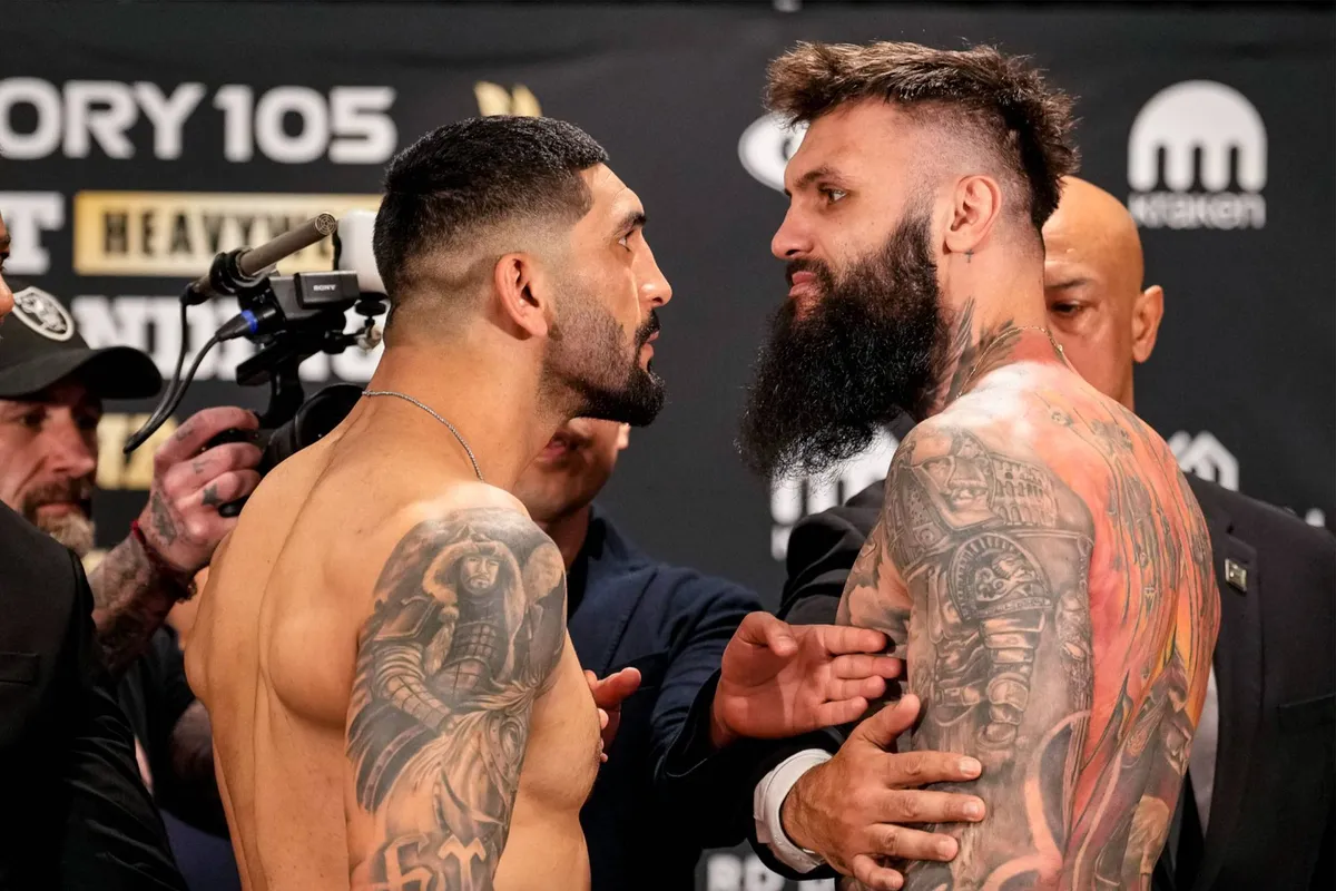 “Beveiliging moest ertussen” – Rajabzadeh laat Glory 105 al ontploffen bij staredown