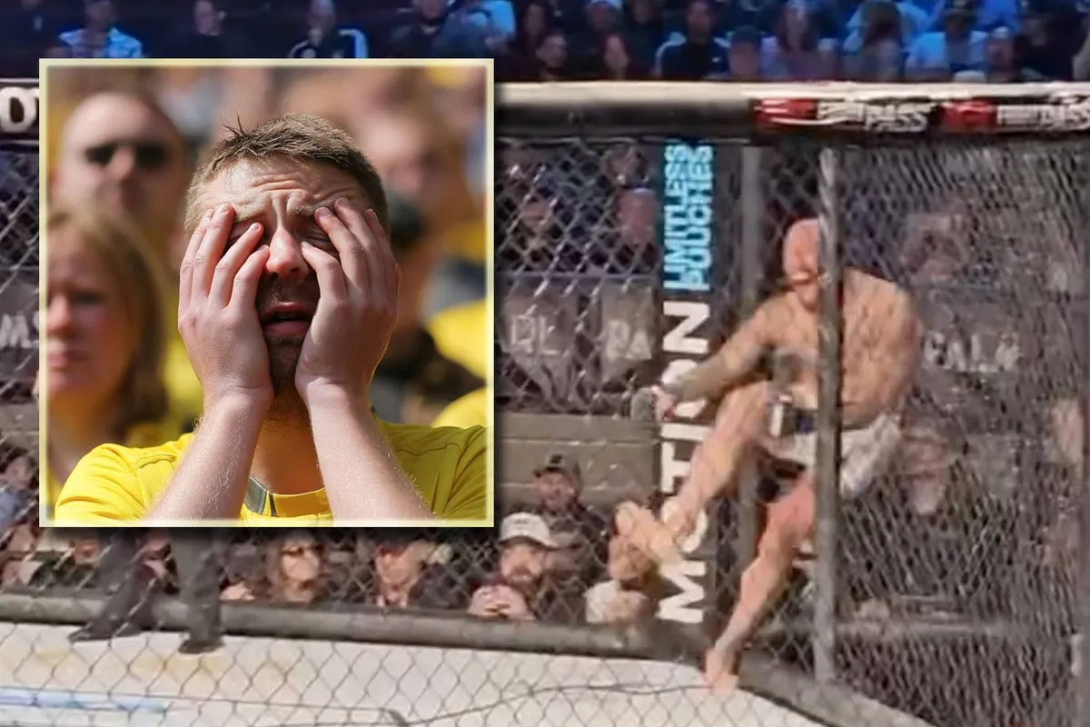 “Hoe dan?”: MMA-vechter valt uit kooi nog vóór gevecht begint – video gaat viraal