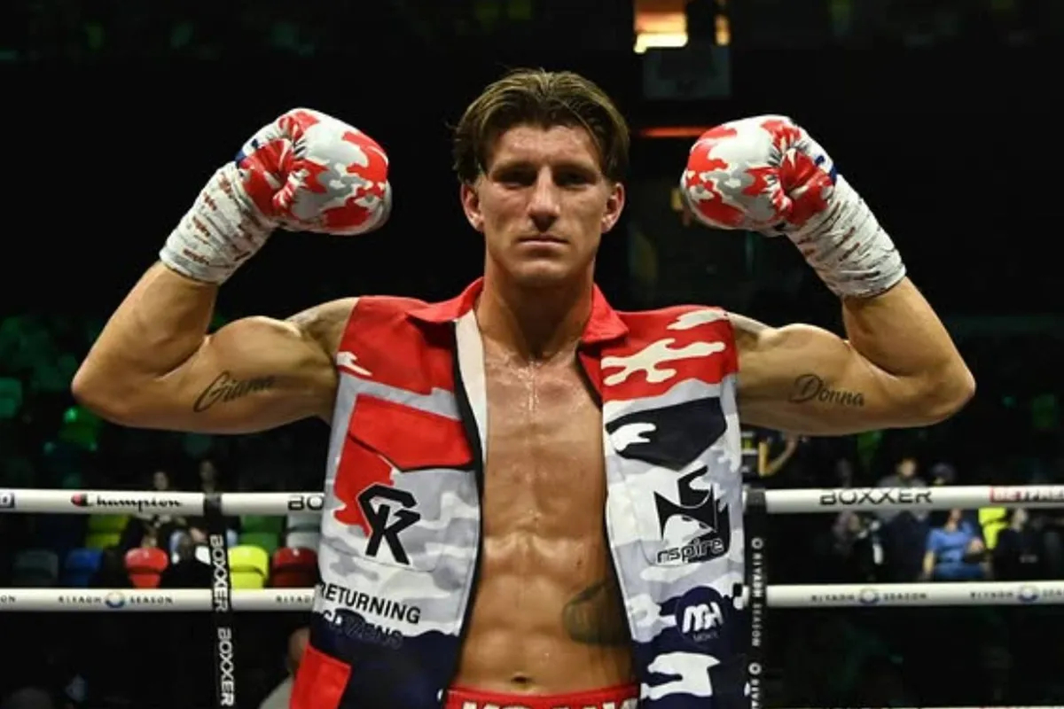 Nederlands bokstoptalent Gradus Kraus: 'zo voelt winst op een olympisch kampioen'