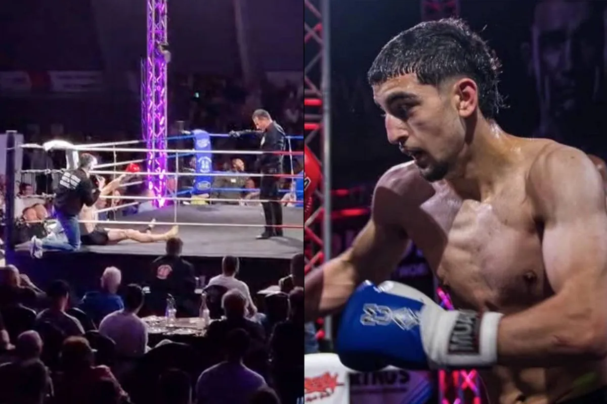 GLORY kijkt mee: kickbokser Sorosh Alai maakt statement met harde knock-out bij RINGS
