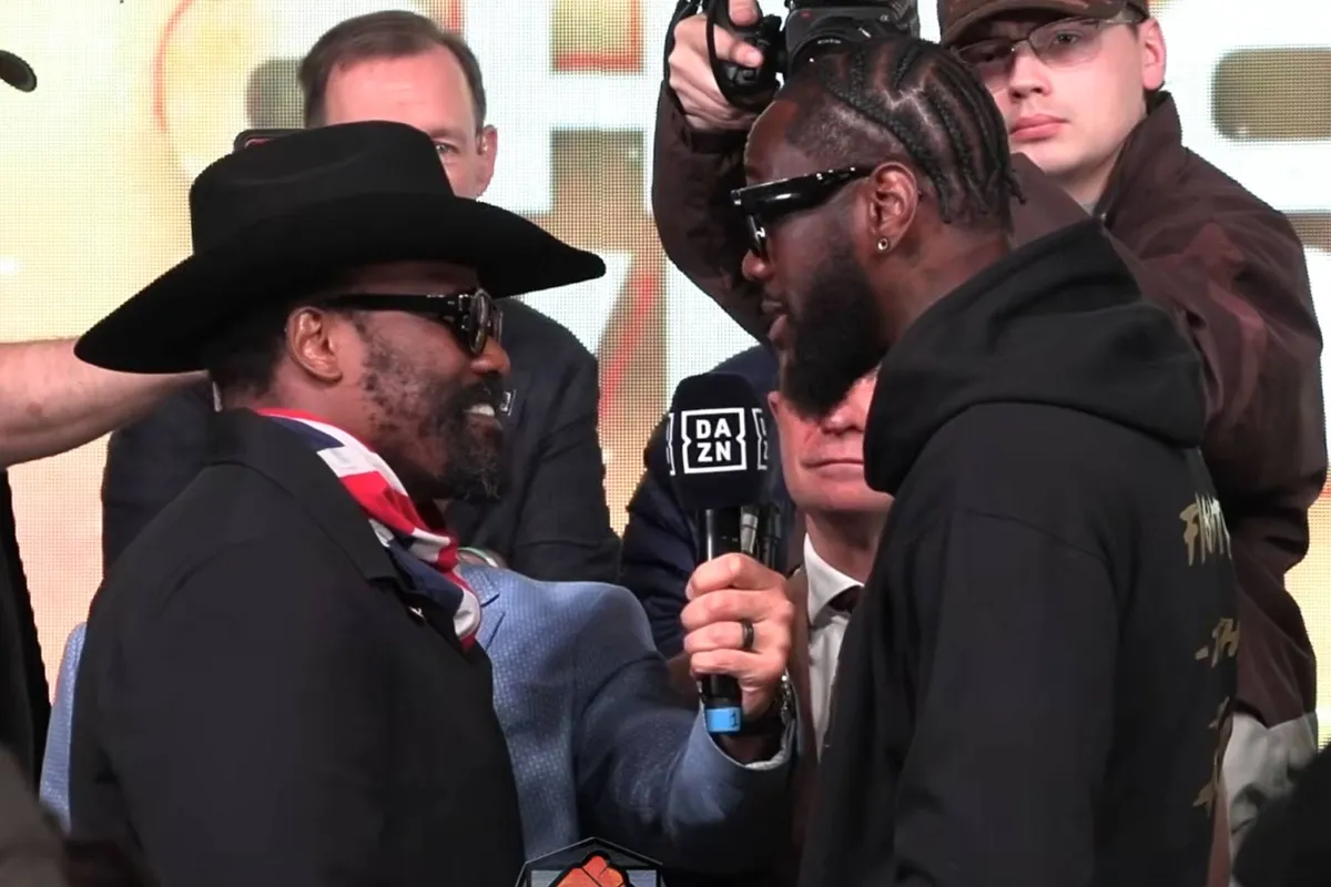 DAZN moet excuses maken: Wilder en Chisora laten persconferentie ontsporen