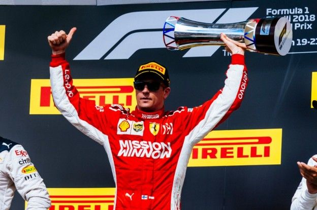 Raikkonen krijgt bijzonder pakketje thuis geleverd van Ferrari