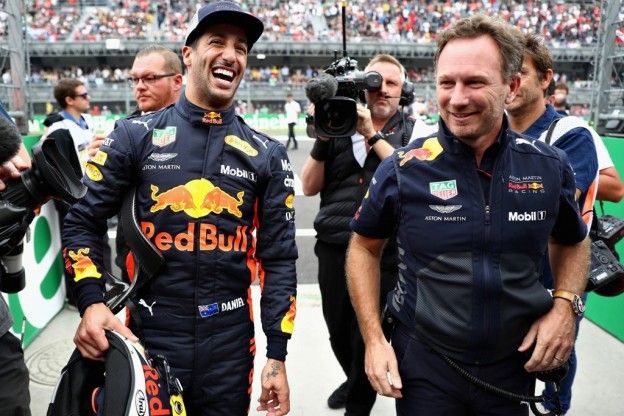 Ricciardo over 'ongemakkelijke' Horner: 'Hij dacht dat ik een grap maakte'