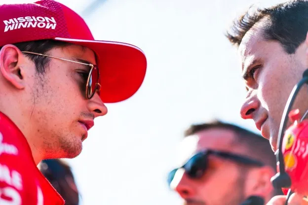 Binotto over strategie Leclerc: 'Over het algemeen niets mis mee, denk ik'