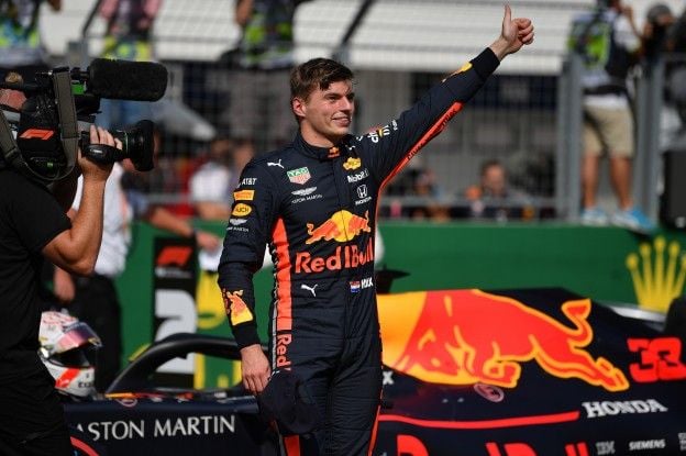 Verstappen zeer blij met eerste pole: 'Het was best wel perfect'