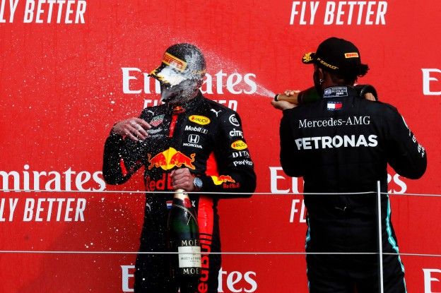Button: 'Was voor Red Bull een schok om te winnen op Silverstone'
