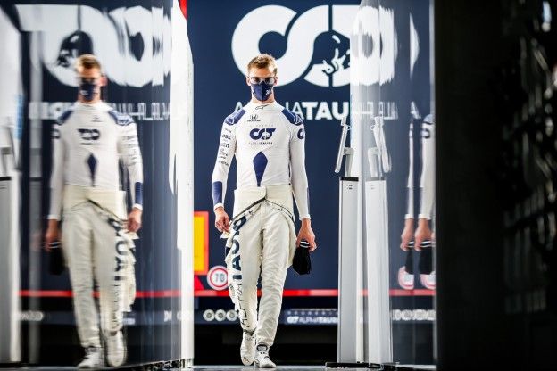 Kvyat: 'Geen updates, ik focus me op de resterende zes races'