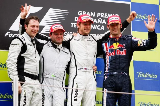 Het ongelofelijke sprookje van Jenson Button en Brawn GP