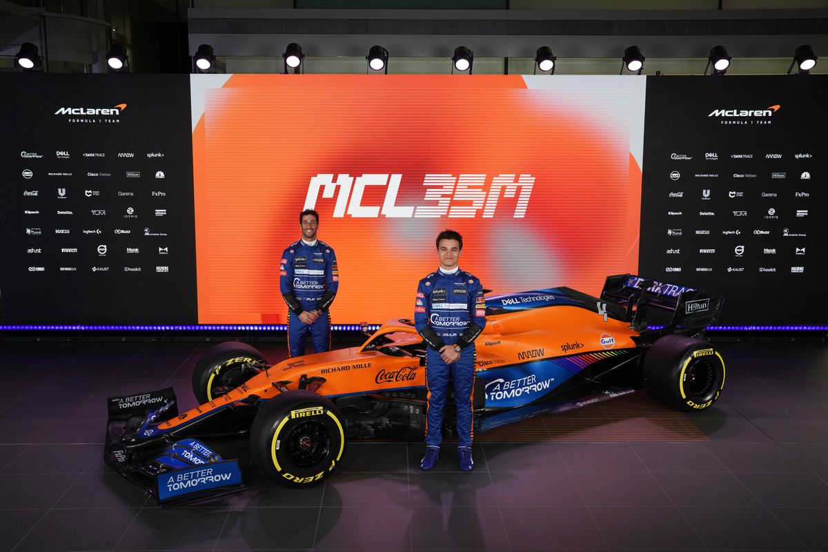 Foto's: McLaren presenteert MCL35M voor 2021-seizoen