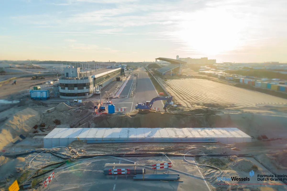 Uniek kijkje achter de schermen met Circuit Zandvoort-verbouwer VolkerWessels