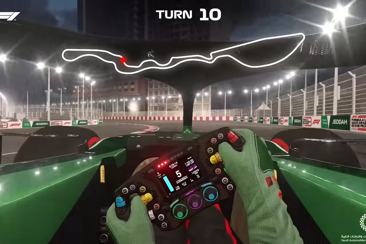Video | Zo ziet een rondje op het gloednieuwe Jeddah Street Circuit eruit