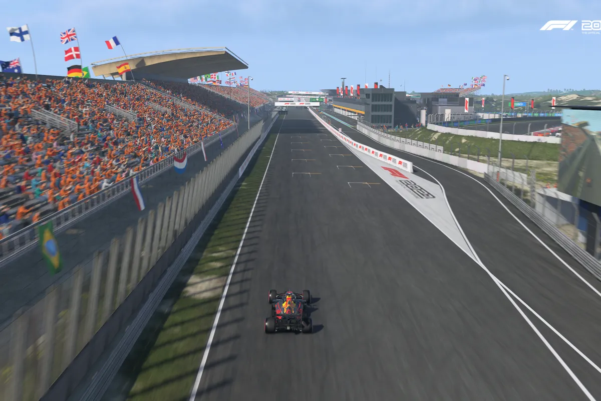 Spieken in de F1 2021 game: Zo ziet Zandvoort er tijdens de Nederlandse GP uit