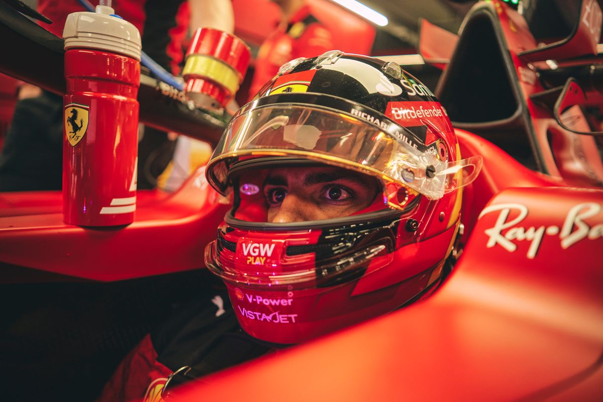 Sainz klaar voor raceweekend: ‘Ik heb me zeker goed gevoeld in de auto de laatste paar races'