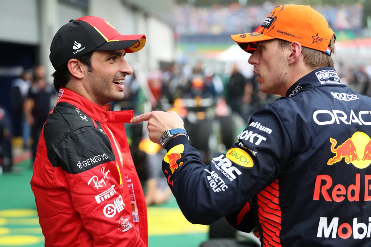 verstappen sainz red bull ferrari f1 sprint oostenrijk 2023