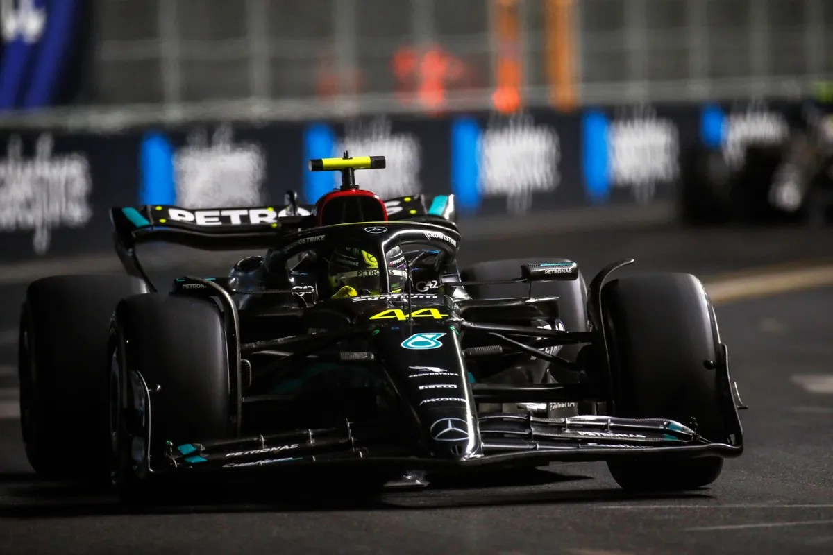 lewis hamilton mercedes lasvegas