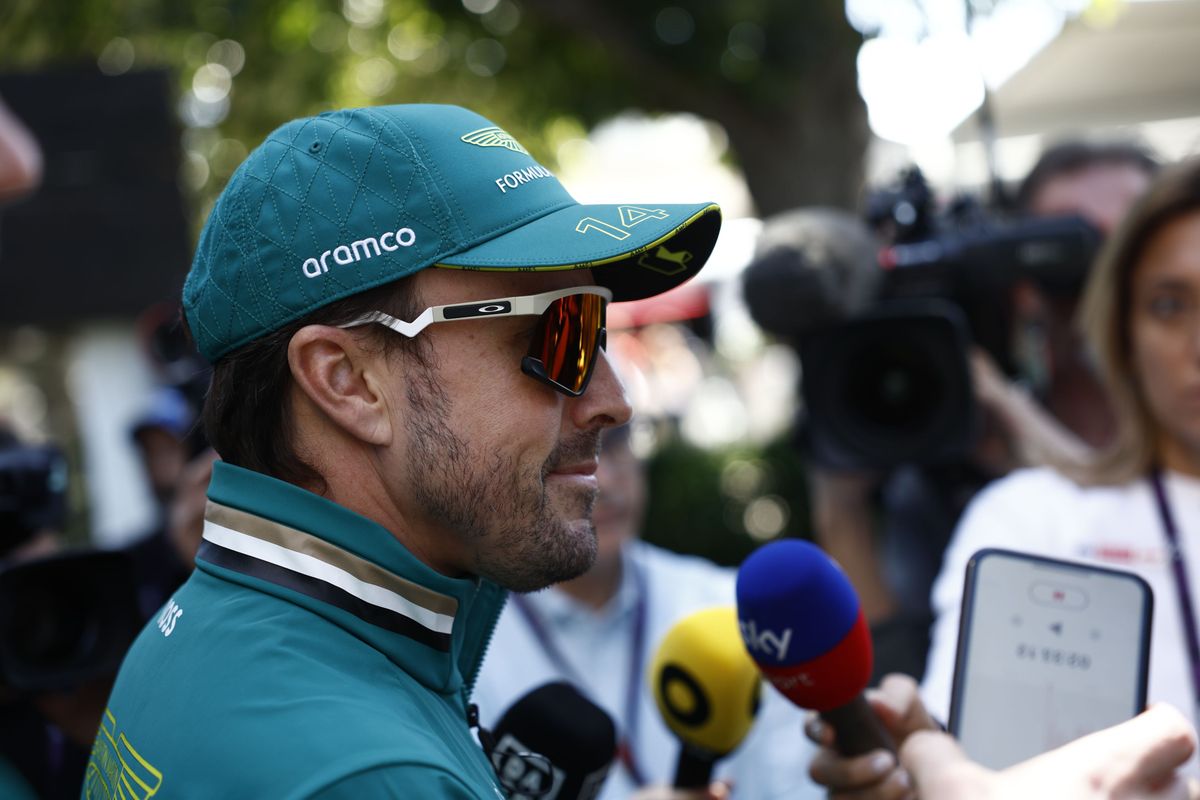 Alonso over 'stressvolle' sprintkwalificatie: 'Moeilijk beoordelen hoeveel grip er was'
