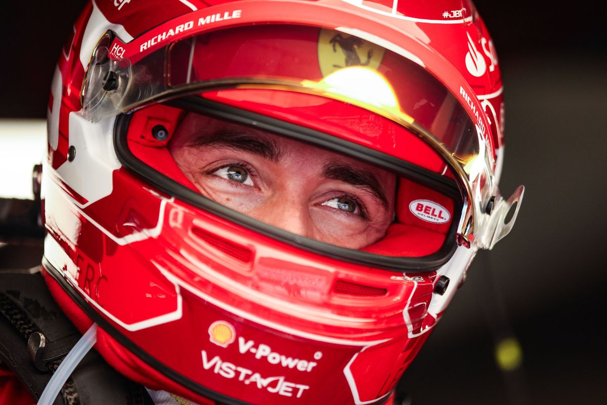 Ondertussen in F1 | Beelden van de spin van Leclerc
