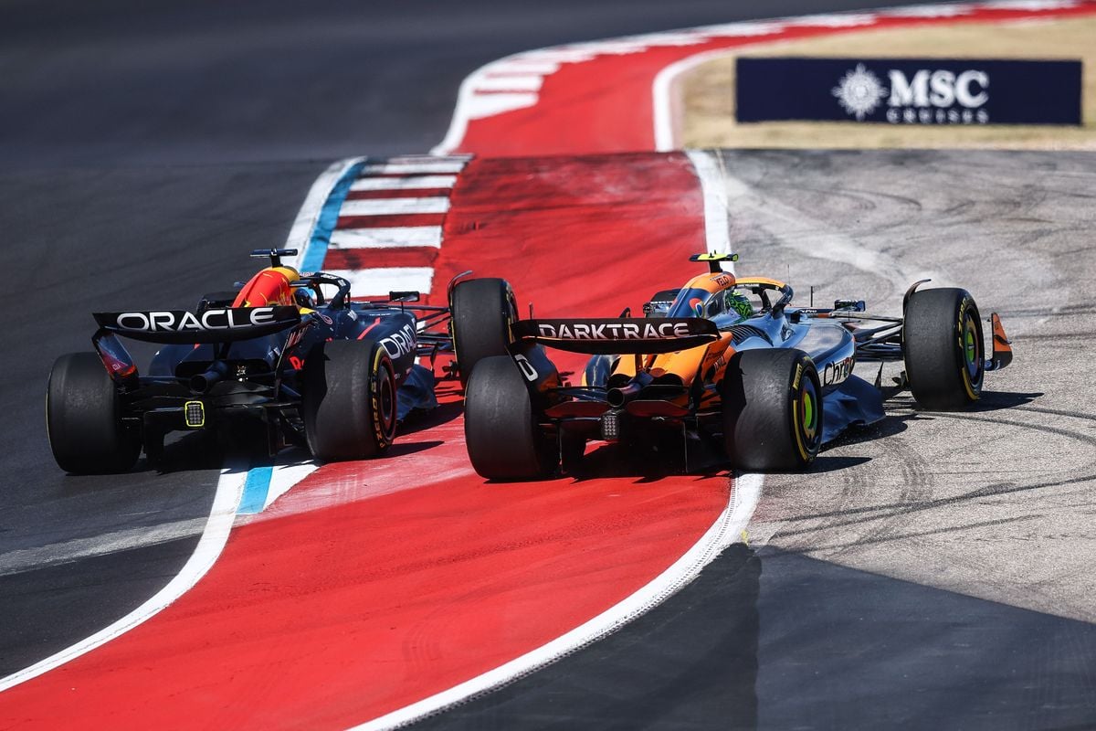 Waarom Norris een tijdstraf kreeg in Texas, en Verstappen niet