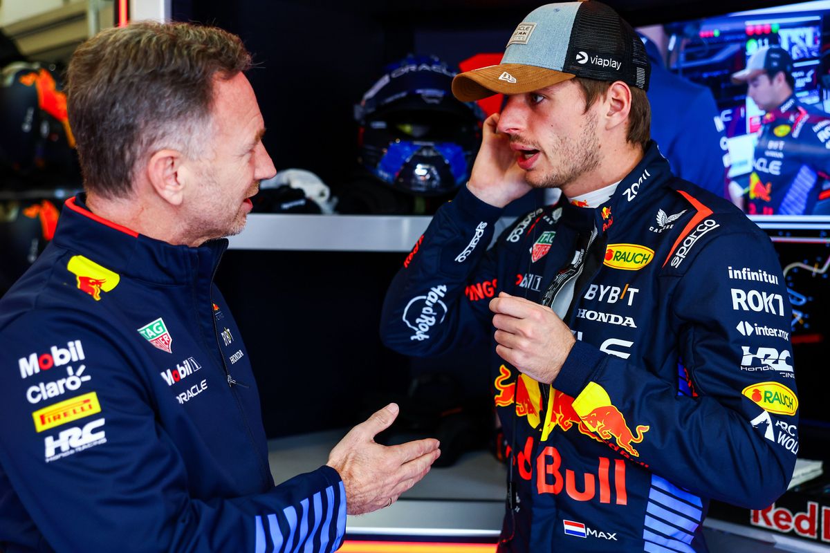 Horner bijzonder blij met sprintpole Verstappen: 'Dit is de eerste sinds...'