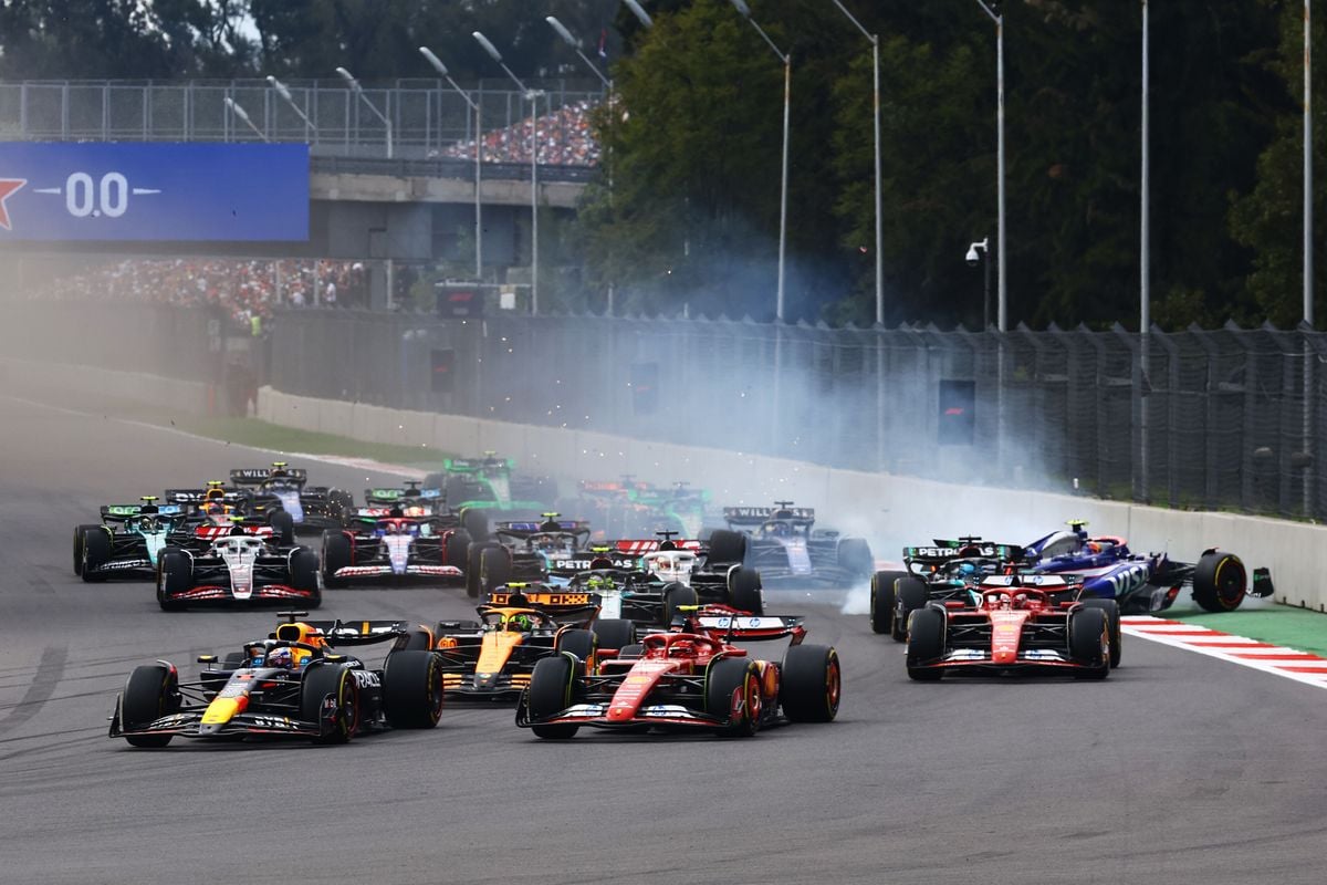 Ondertussen in F1 | Cameraman ontsnapt aan zwaar letsel of nog erger in Mexico