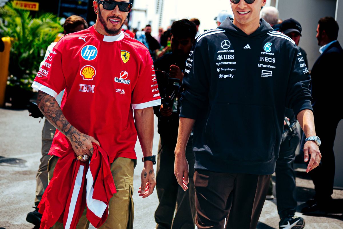 Ondertussen in F1 | Russell 'ondervraagt' Hamilton over relatie met Kardashian