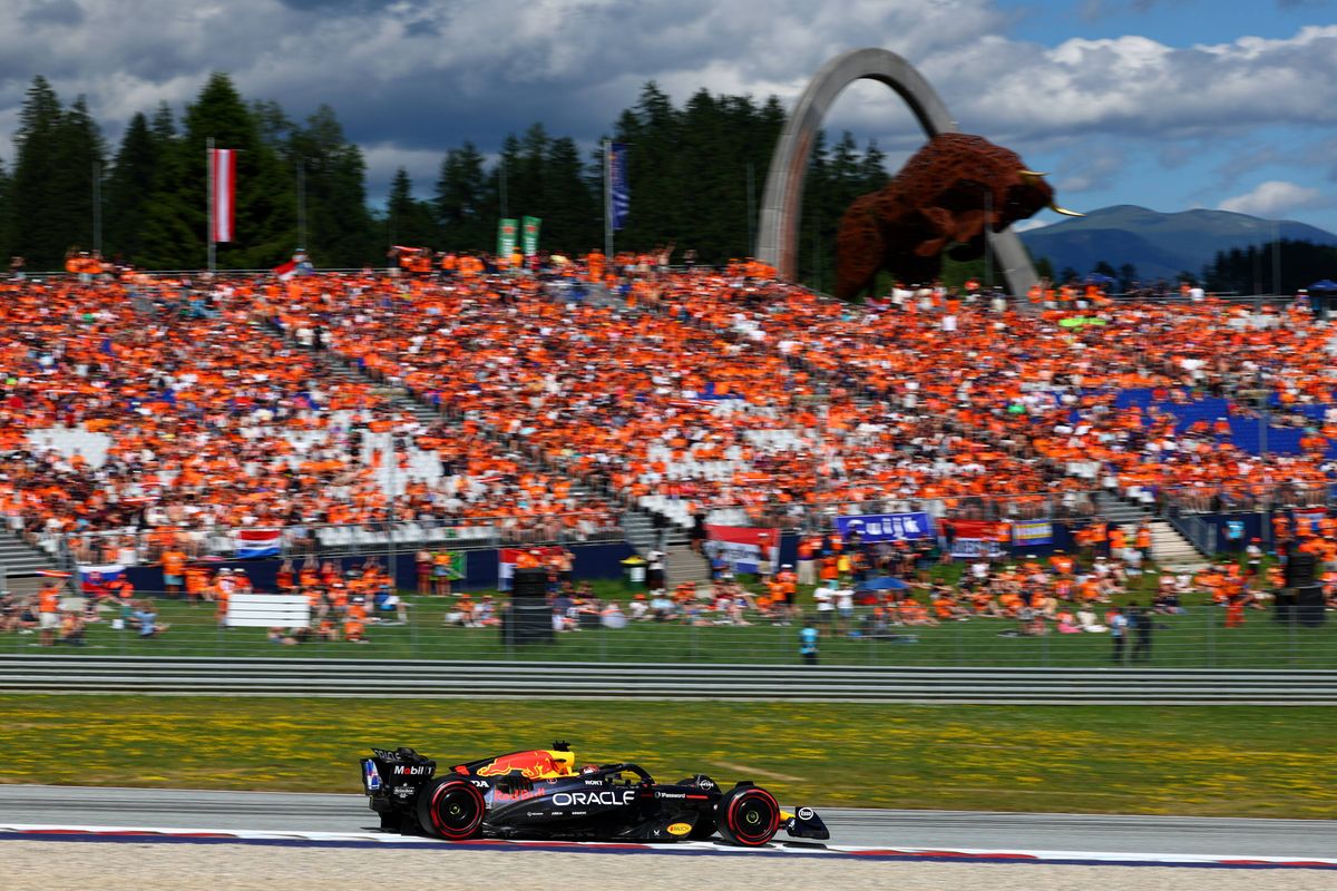 Verstappen in kansrijke positie voor thuisrace van Red Bull