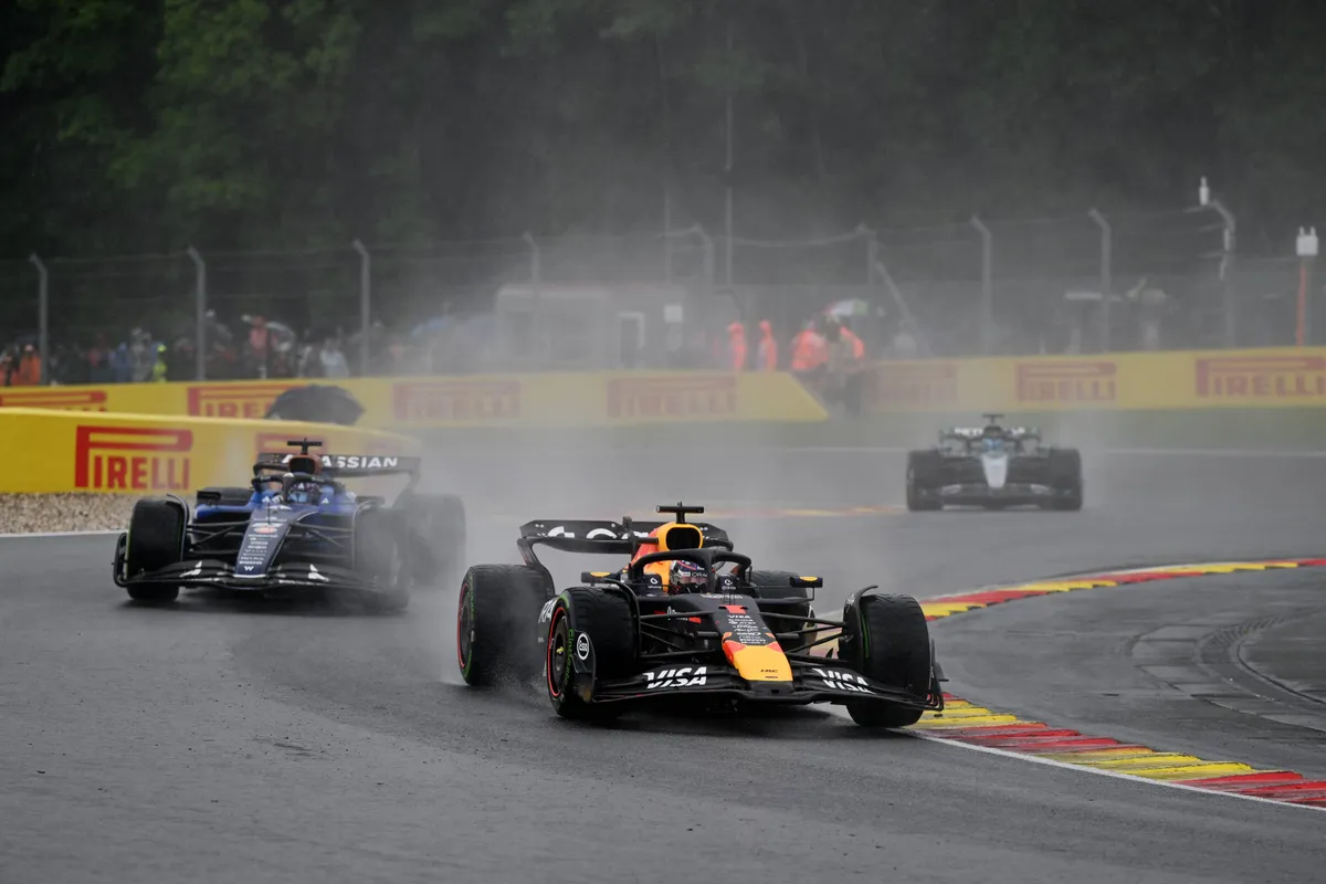 Brundle vreest het ergste na GP van België: 'Zullen we ooit nog een klassieke regenrace krijgen?'