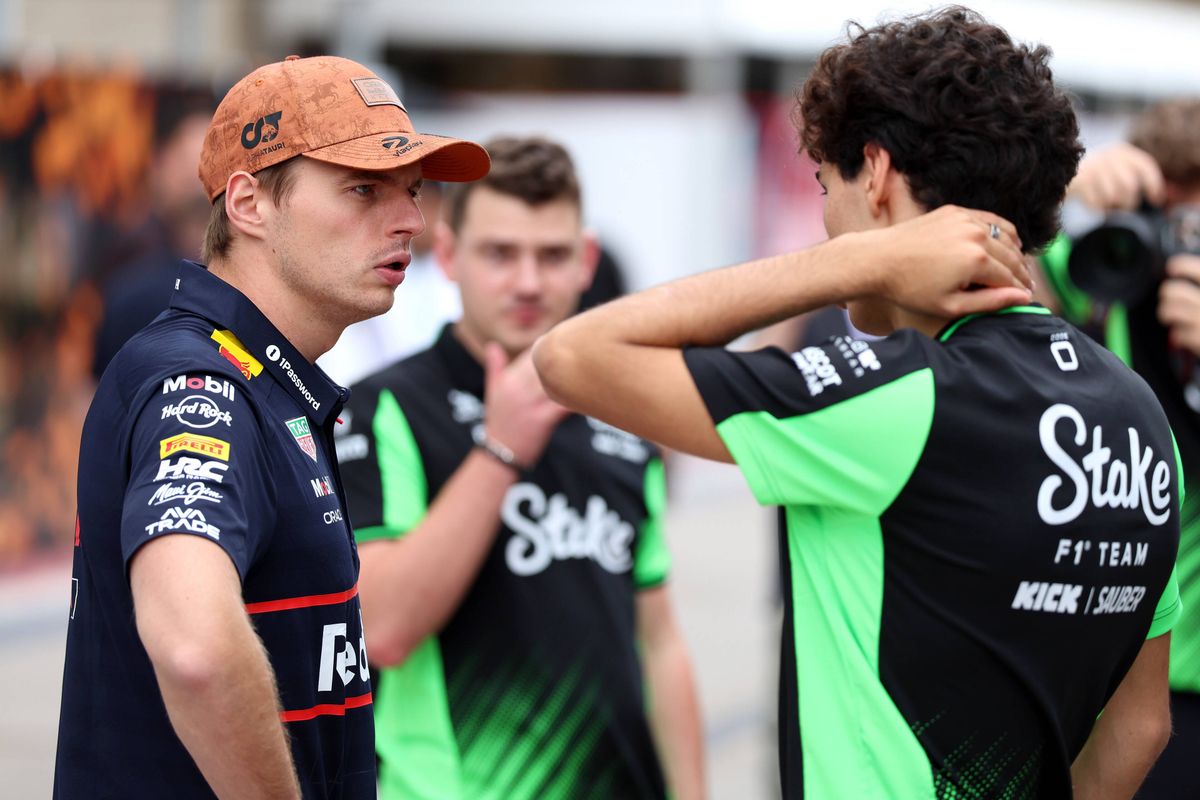 Bortoleto 'besmet' met 'Verstappens nuchterheid': 'Als ik ooit verander, geef me een klap!'