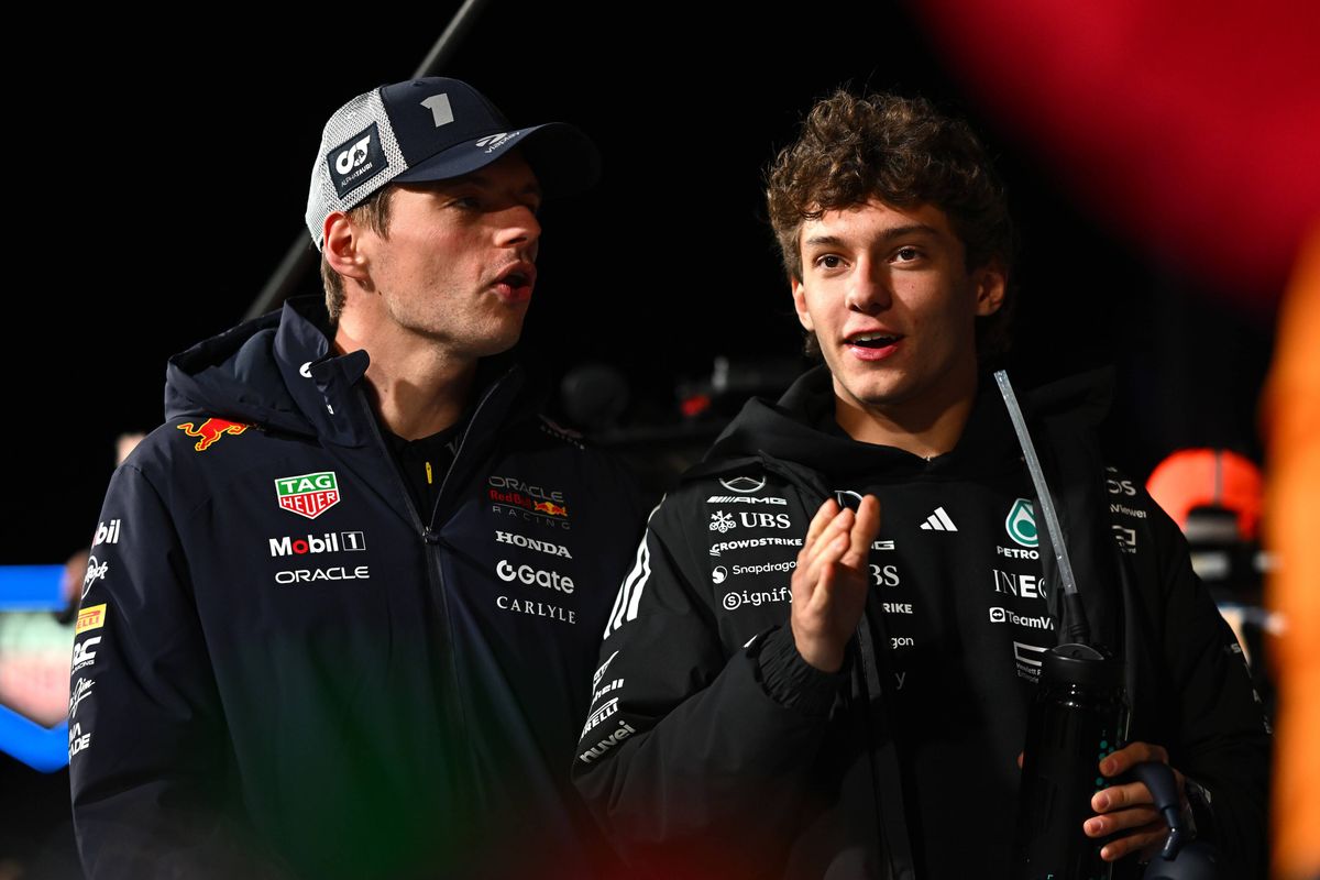 Verstappen oogst lof met groots gebaar richting Antonelli: 'Ik kan niet zeggen wat hij zei'