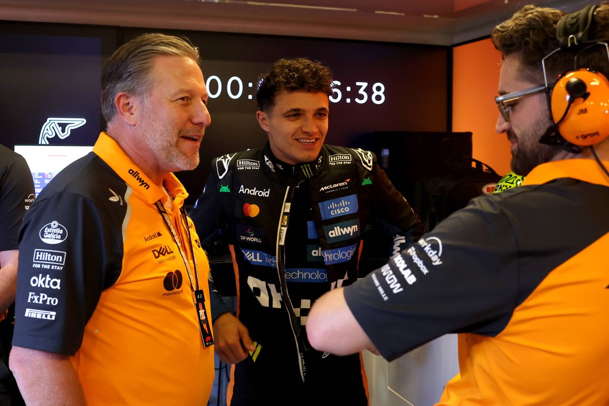 Brown is duidelijk over de behandeling bij McLaren: 'Dit jaar was het Lando's beurt'