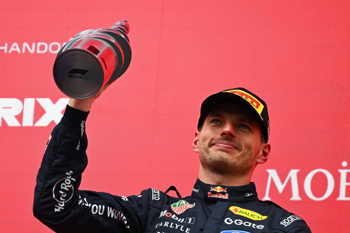 Windsor lyrisch over Verstappen na podium in België: "Had daar niets te zoeken"