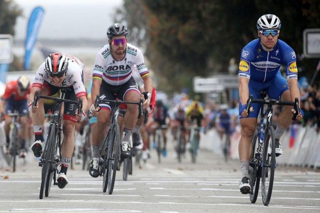 Tour of California etappe 4 | Jakobsen looft lead-out, Sagan miste de power