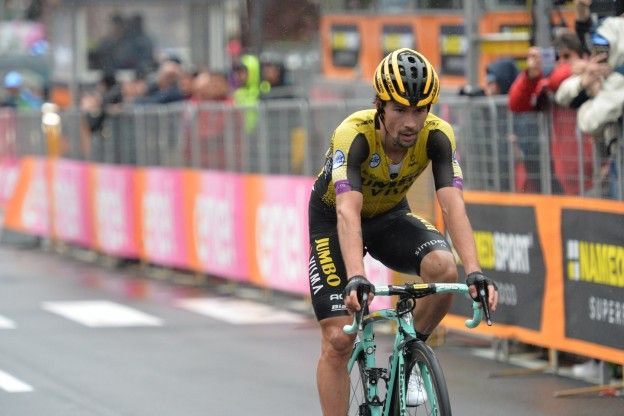 Roglic: 'Ben trotser op podium in de Giro dan op mijn eindzege in de Vuelta'