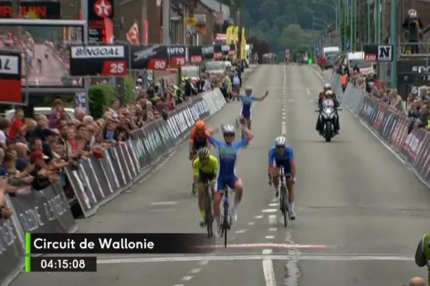 Boudat rondt ploegenspel af; teamgenoot Terpstra derde in Circuit de Wallonie