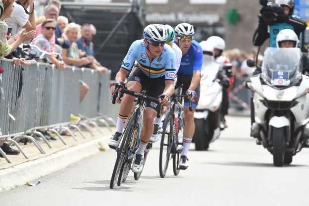 EK wegrit mannen | Een 'andere' Viviani en Lampaert verklaart tactische keuze