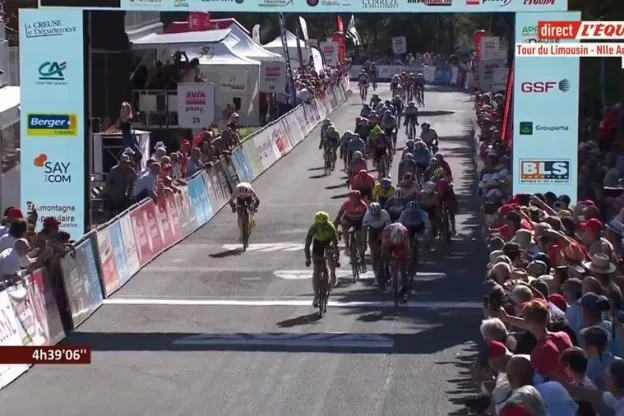 Aristi sprint naar zege in etappe twee Tour du Limousin, Calmejane blijft in geel