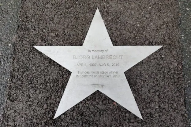 Noorwegen eert oud-ritwinnaar Lambrecht met herdenkingsster en ceremonie
