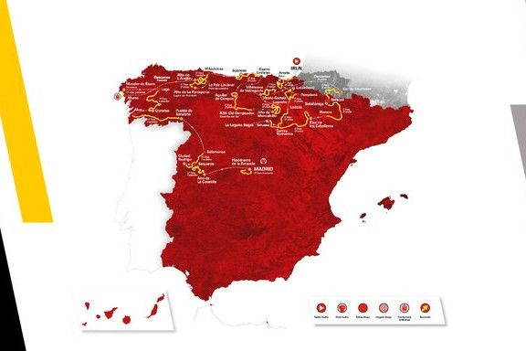 Nieuw routeparcours van Vuelta ligt uitsluitend in het noorden van Spanje
