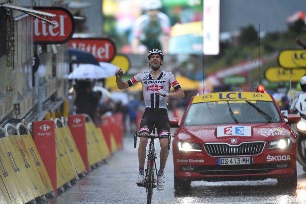 Dumoulin krijgt kippenvel bij horen zege Tour de France: 'Toch wel spannend'