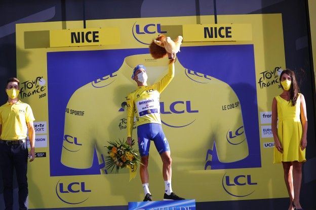 Tour de France etappe 3 | Alaphilippe voor geel, Nizzolo redelijk tevreden