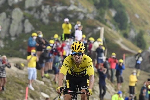 Roglic baalt enigszins: 'Had de etappe graag gewonnen'